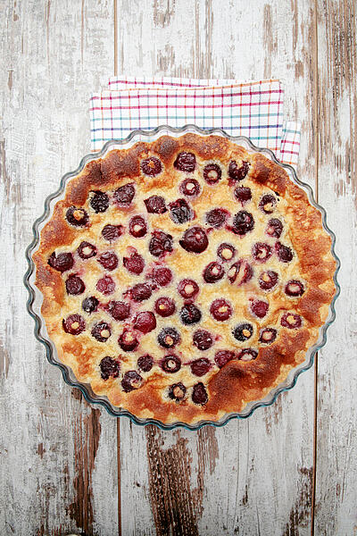 Clafoutis Limousin : the recipe of Les Castels campsites