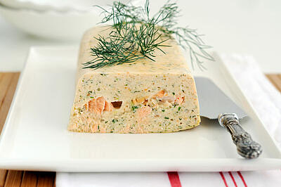 Fish loaf: les Castels Le Château de Lez-Eaux campsite's recipe