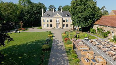 The history of the Château de Lez-Eaux campsite