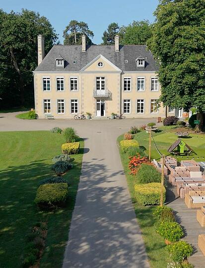 The history of the Château de Lez-Eaux campsite