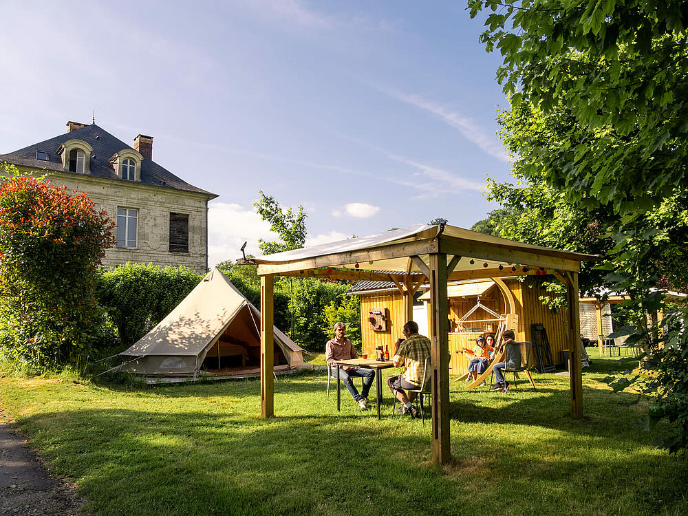Campsite Castel Camping Le Brévedent Le Brévedent Normandy 0