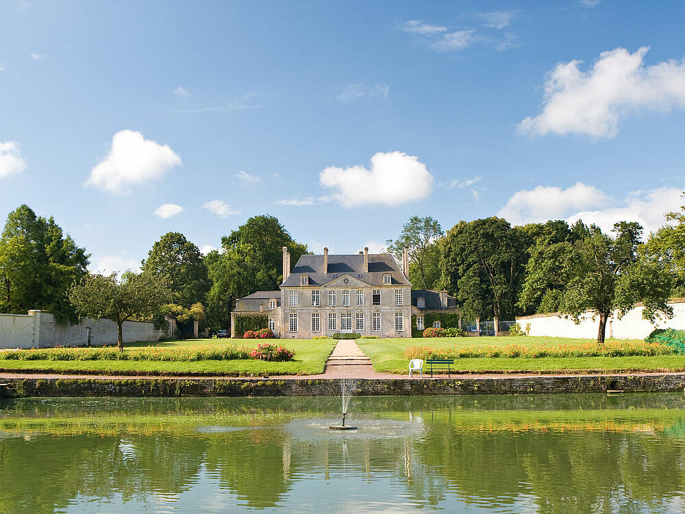 Campsite Castel Camping Château de Martragny Martragny Normandy 8