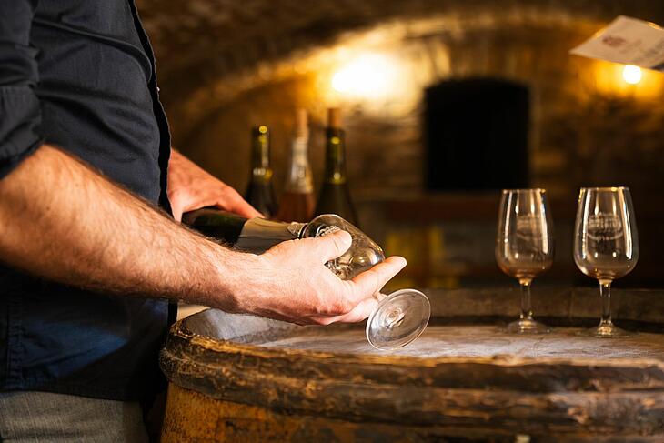 dégustation de vins au camping de l'Eperviere, en Bourgogne dégustation de vins au camping de l'Eperviere, en Bourgogne