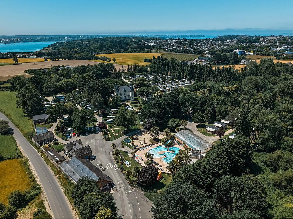 Campsite Castel Camping Domaine de la Ville Huchet SAINT MALO Brittany 22