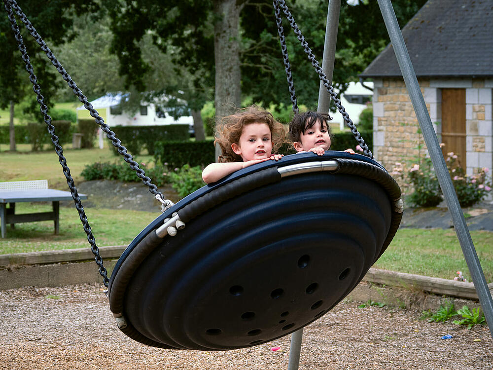 Campsite Castel Camping Château de Lez-Eaux Saint Pair sur mer Normandy 13