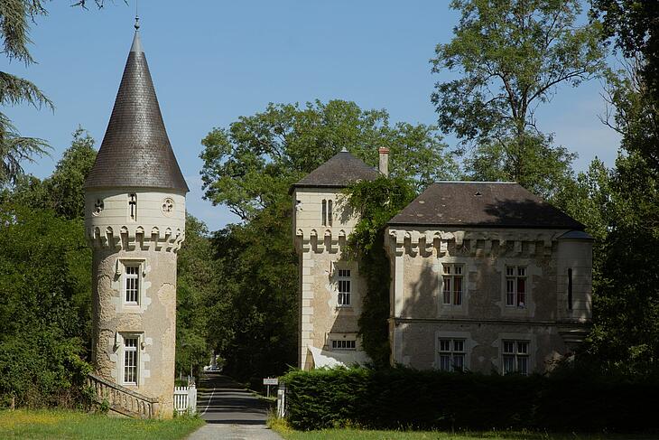 Vue du Parc de Fierbois au cœur de la Touraine