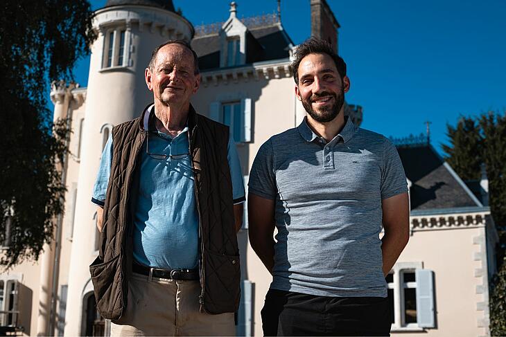 Les propriétaires du camping le Château de Poinsouze Les propriétaires du camping le Château de Poinsouze