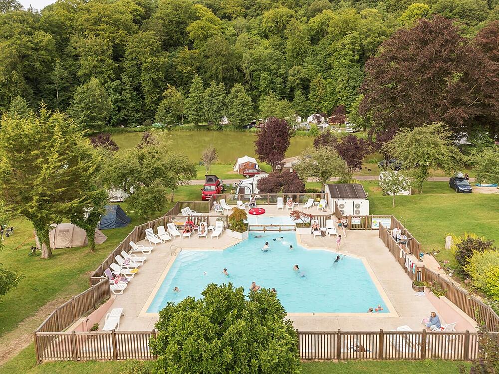 Campsite Castel Camping Le Brévedent Le Brévedent Normandy 1