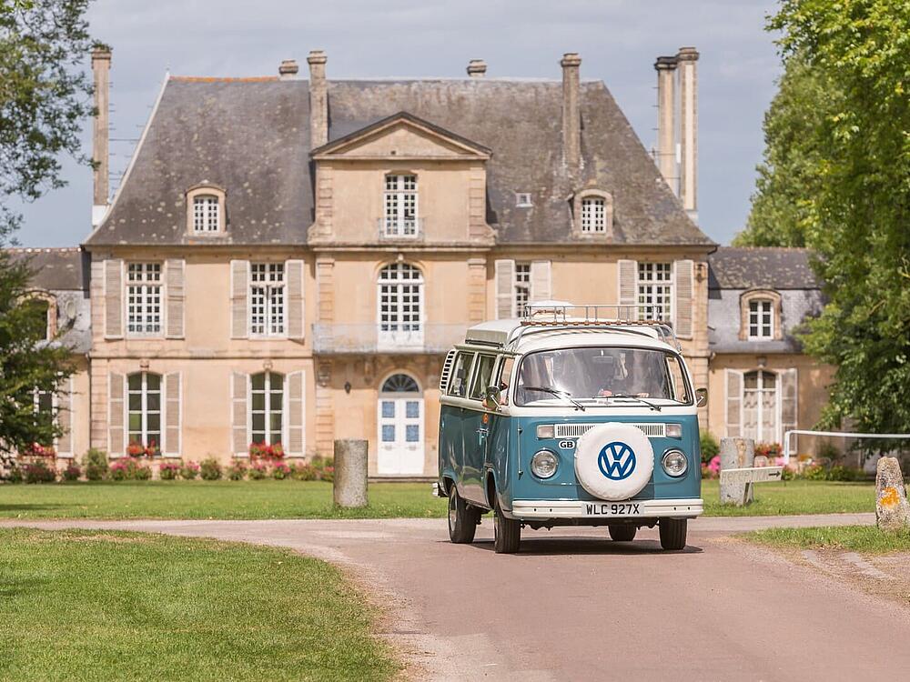 Campsite Castel Camping Château de Martragny Martragny Normandy 3