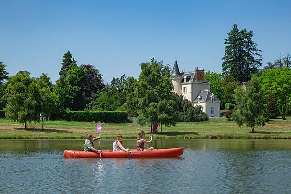 Campsite Château de Poinsouze, Creuse