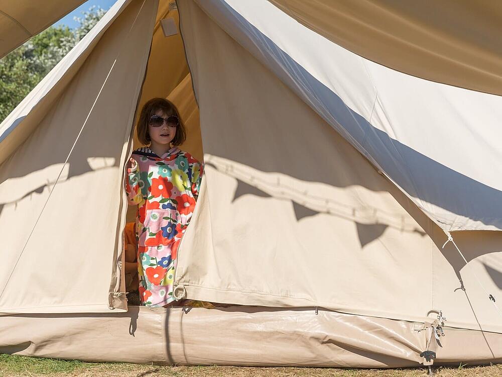 Campsite Castel Camping Château de Lez-Eaux Saint Pair sur mer Normandy 18