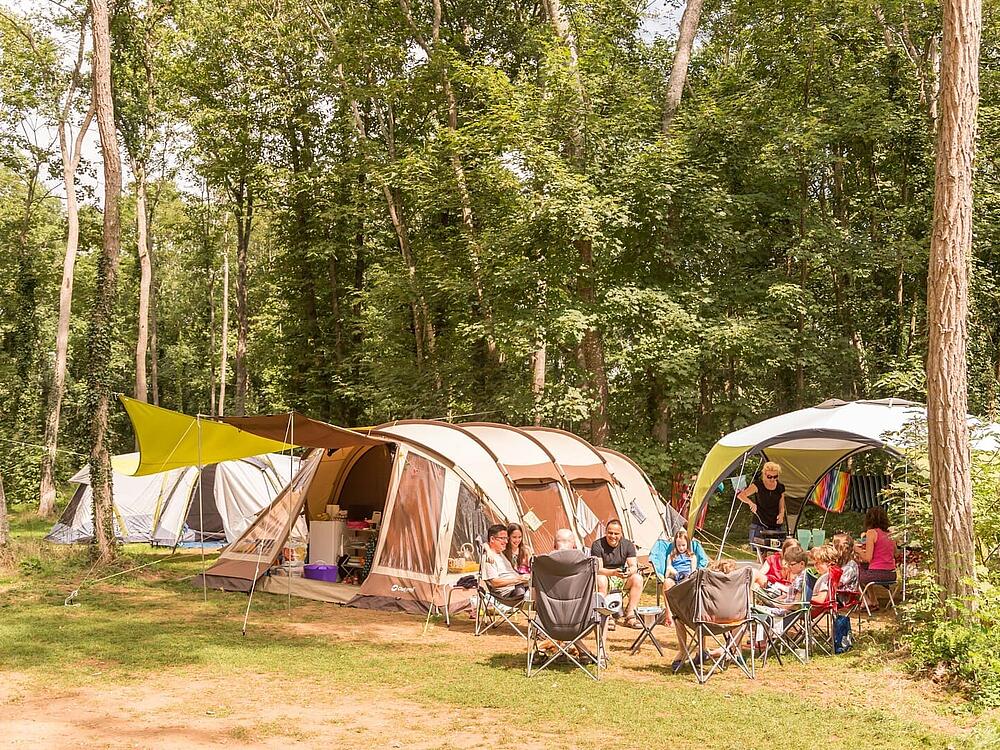 Campsite Castel Camping Château de Chanteloup SILLE-LE-PHILIPPE Pays de la Loire 4