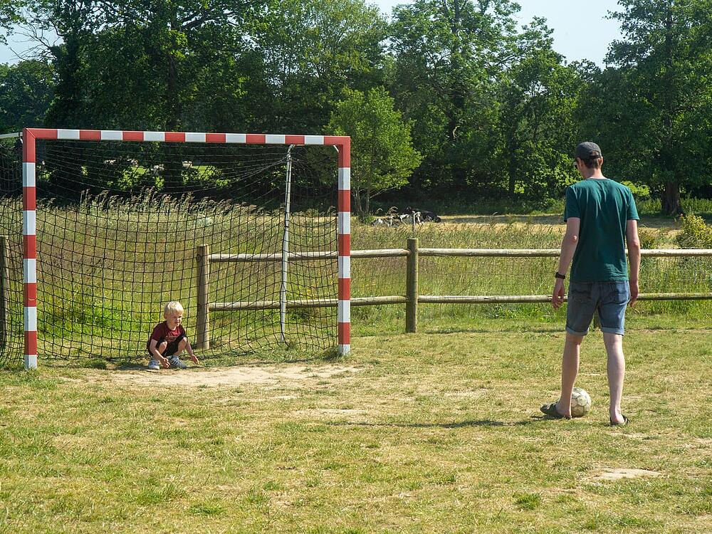 Campsite Castel Camping Château de Lez-Eaux Saint Pair sur mer Normandy 6
