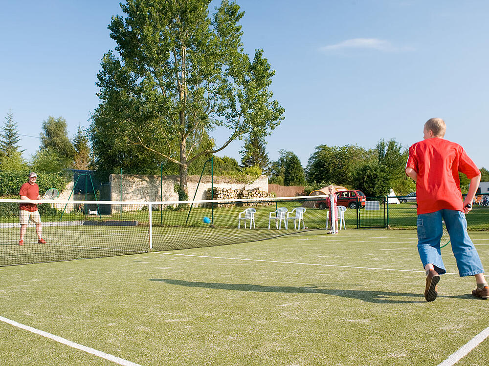 Campsite Castel Camping Château de Martragny Martragny Normandy 11