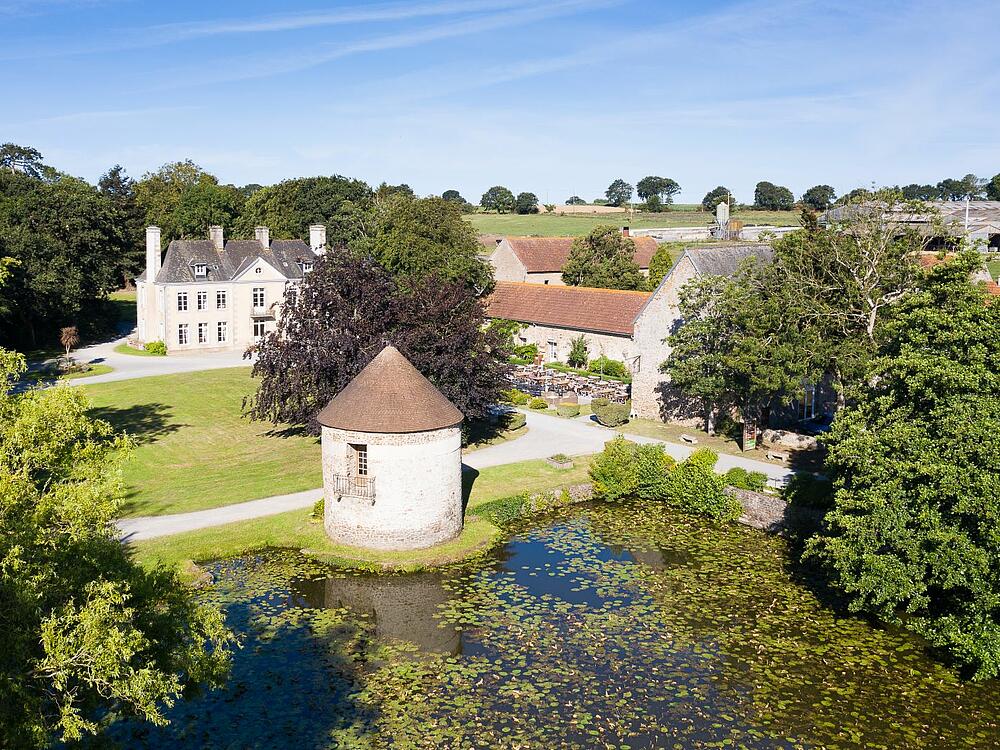 Campsite Castel Camping Château de Lez-Eaux Saint Pair sur mer Normandy 0