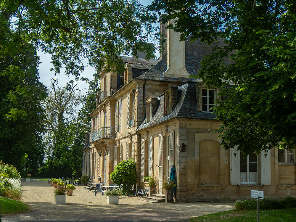 Campsite Castel Camping Château de Martragny Martragny Normandy 12