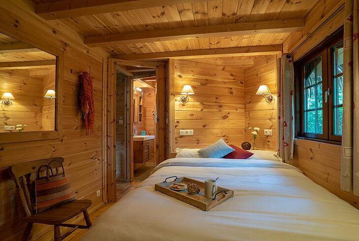 camping intérieur d'un mobil-home