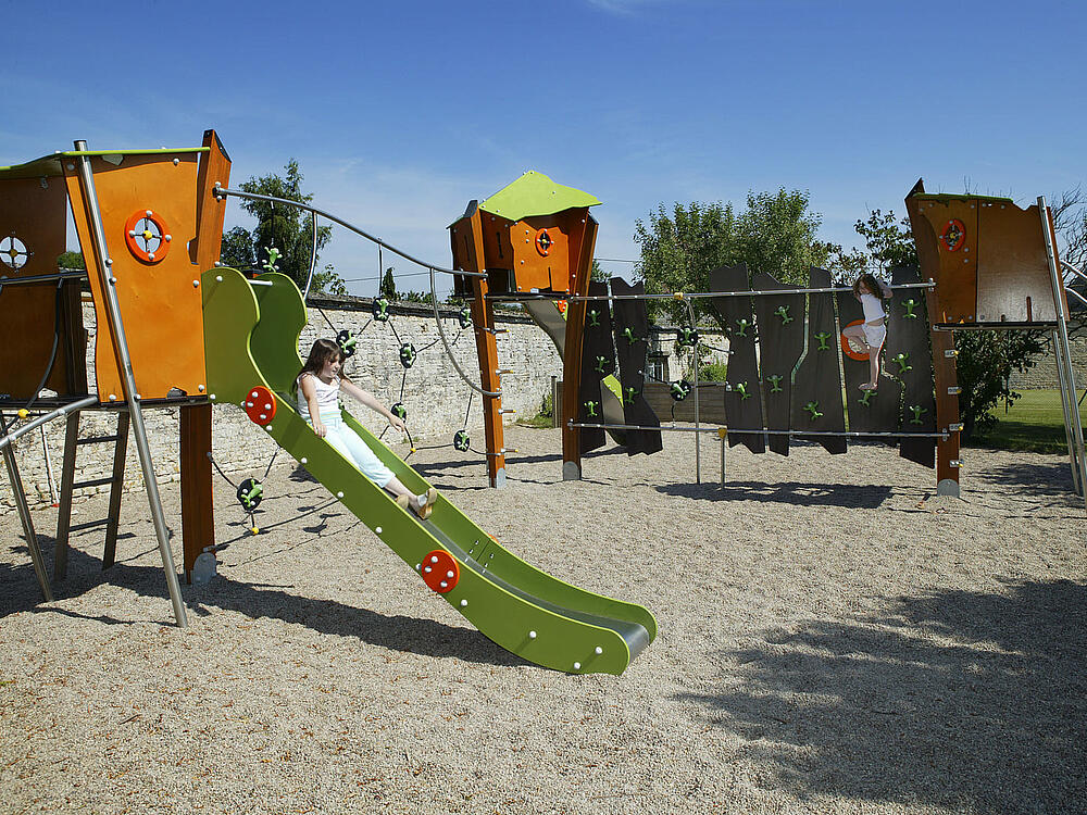 Campsite Castel Camping Château de Martragny Martragny Normandy 14