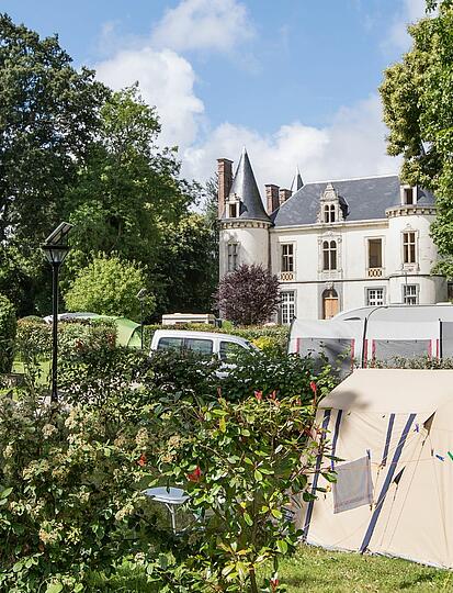 History of Château de la Ville Huchet - Les Castels 🌊​⛱️​