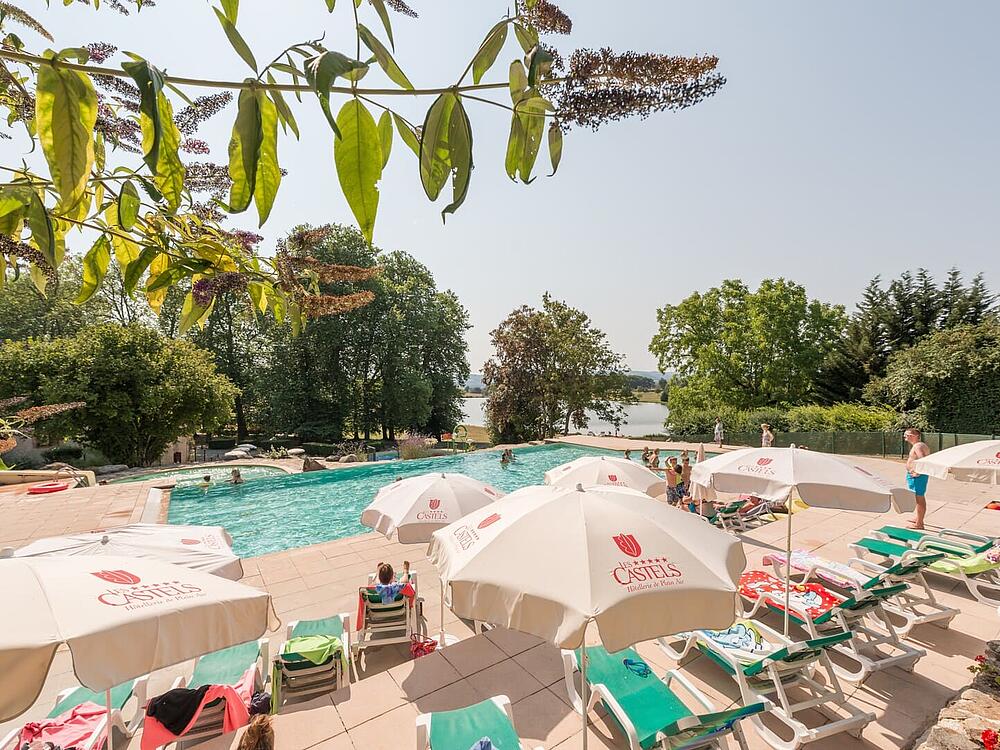 Campsite Castel Camping Château de Poinsouze BOUSSAC - BOURG New Aquitaine 13