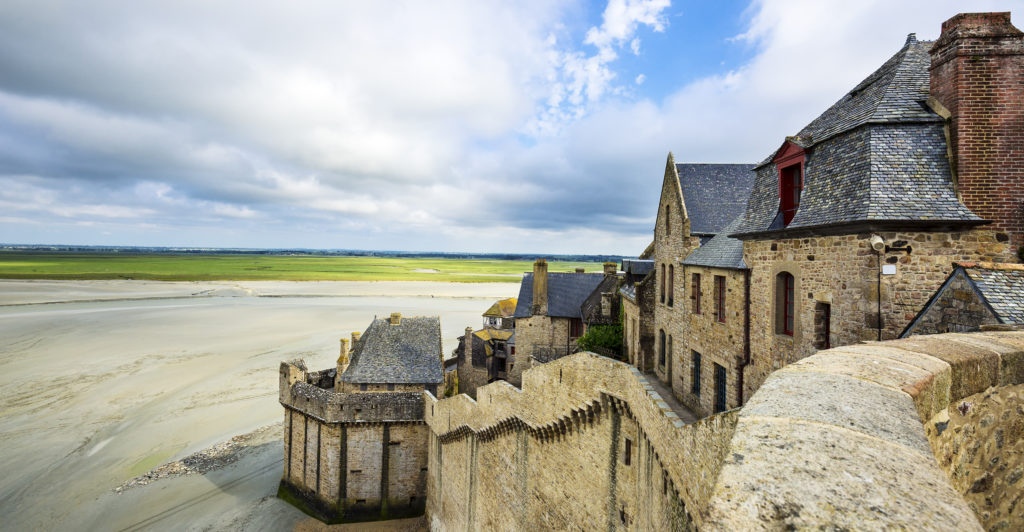 Part of Mont-Saint-Michel